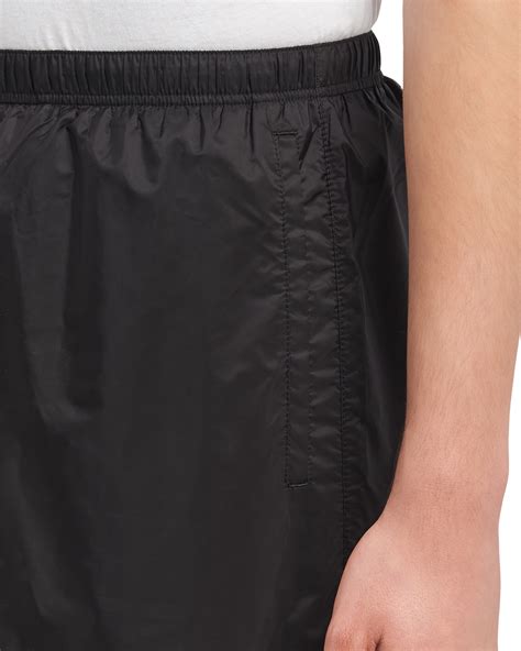 white prada swim trunks|Prada swimwear for men.